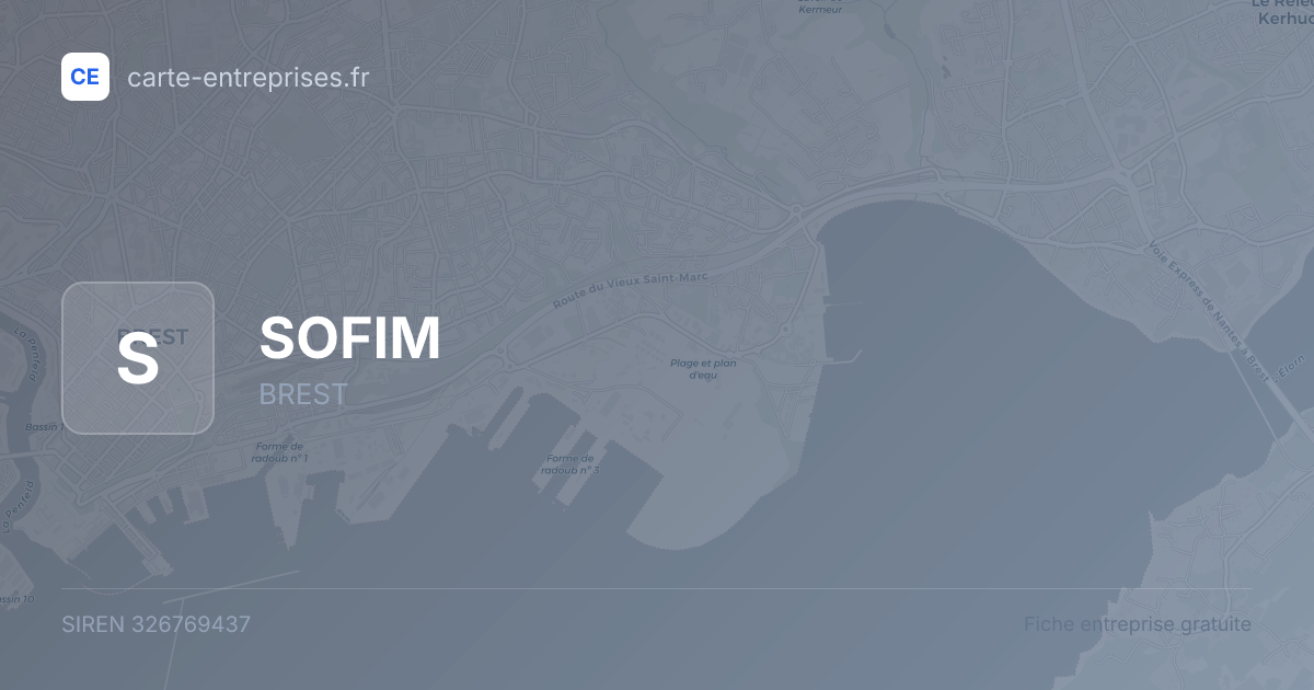 SOFIM — 326769437 — fiche entreprise