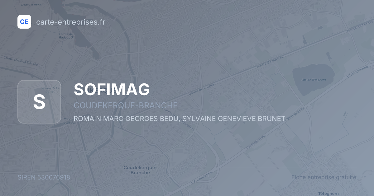 SOFIMAG — 530076918 — fiche entreprise