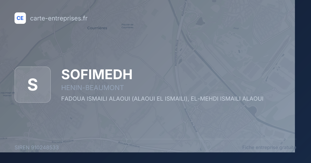 SOFIMEDH — 910248533 — fiche entreprise