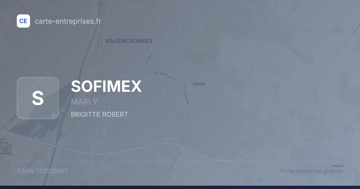 SOFIMEX — 753535657 — fiche entreprise