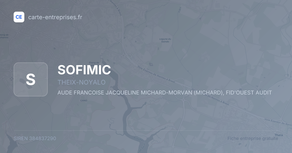 SOFIMIC — 384837290 — fiche entreprise
