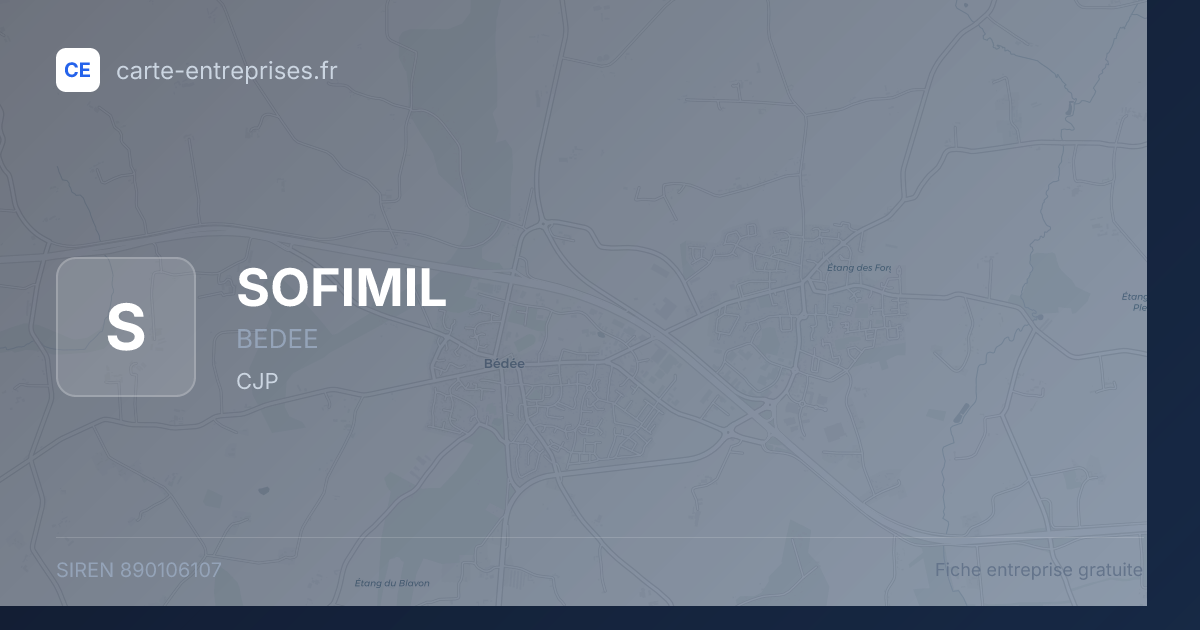 SOFIMIL — 890106107 — fiche entreprise