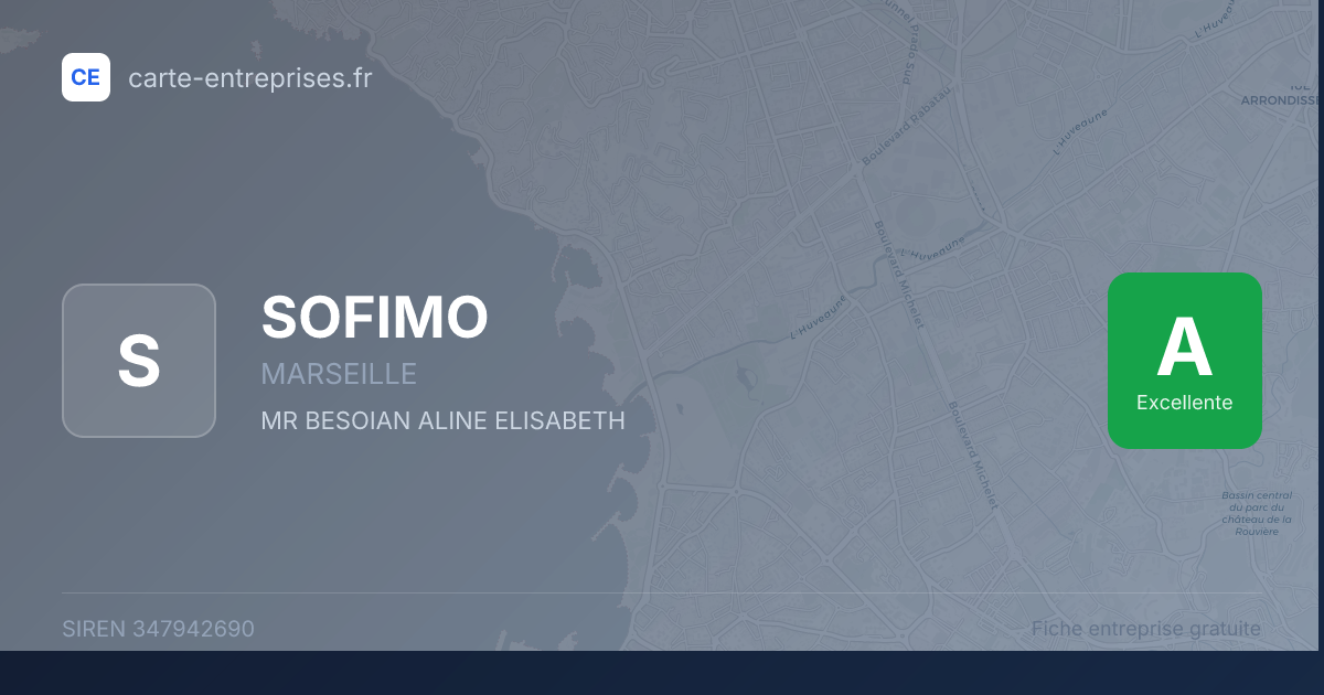 SOFIMO — 347942690 — fiche entreprise