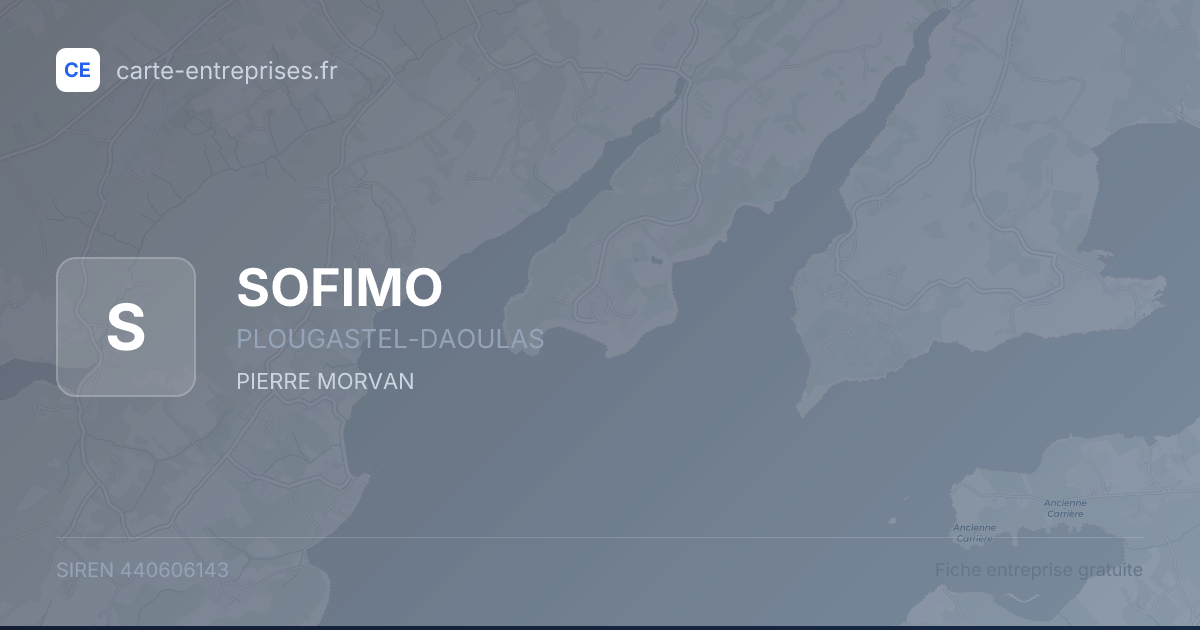 SOFIMO — 440606143 — fiche entreprise