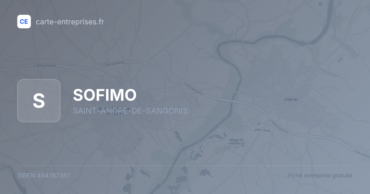 SOFIMO — 494767361 — fiche entreprise