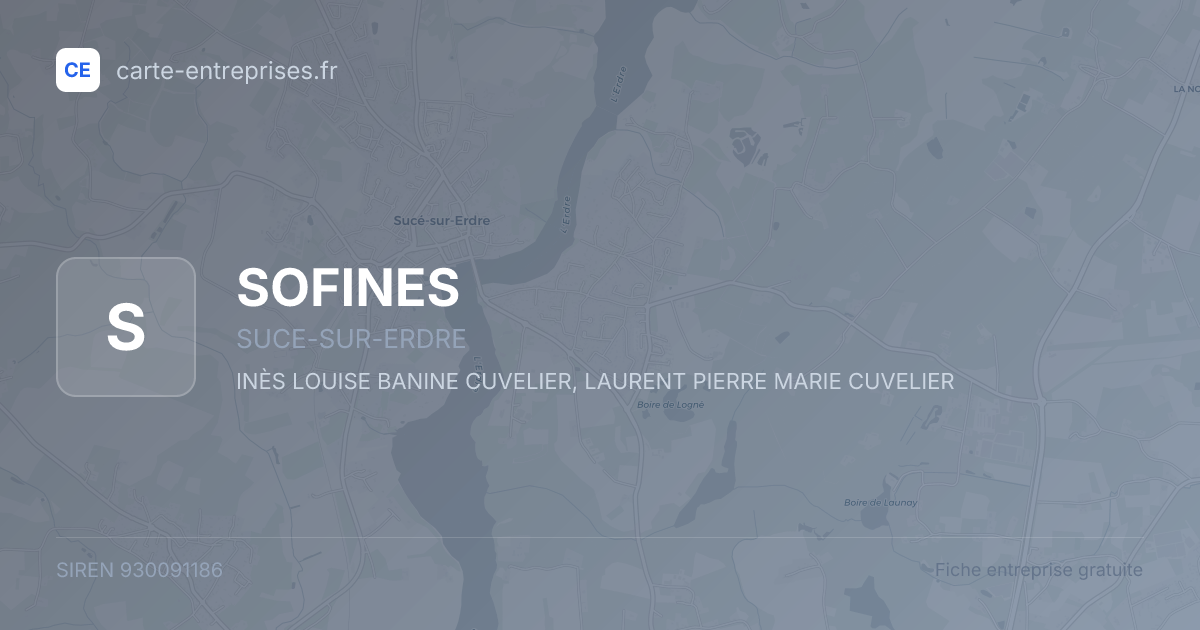 SOFINES — 930091186 — fiche entreprise