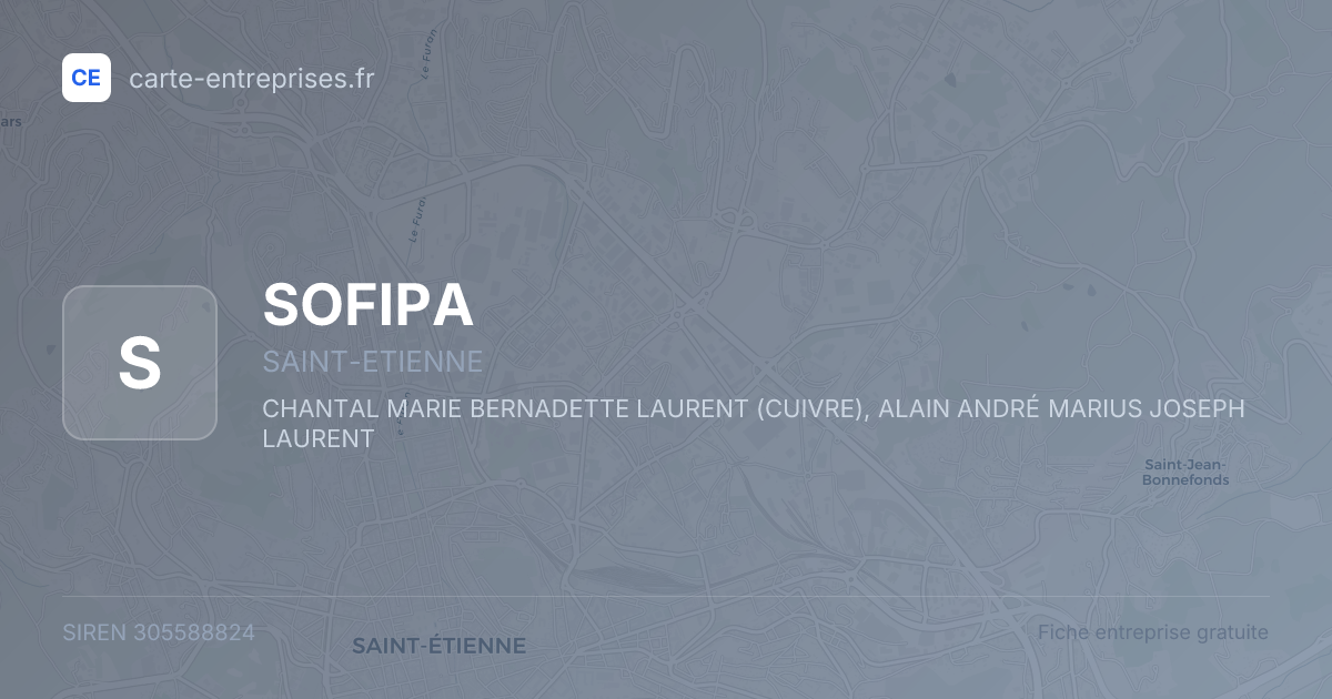 SOFIPA — 305588824 — fiche entreprise