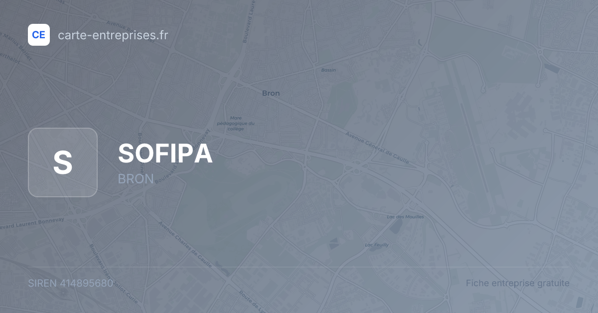 SOFIPA — 414895680 — fiche entreprise