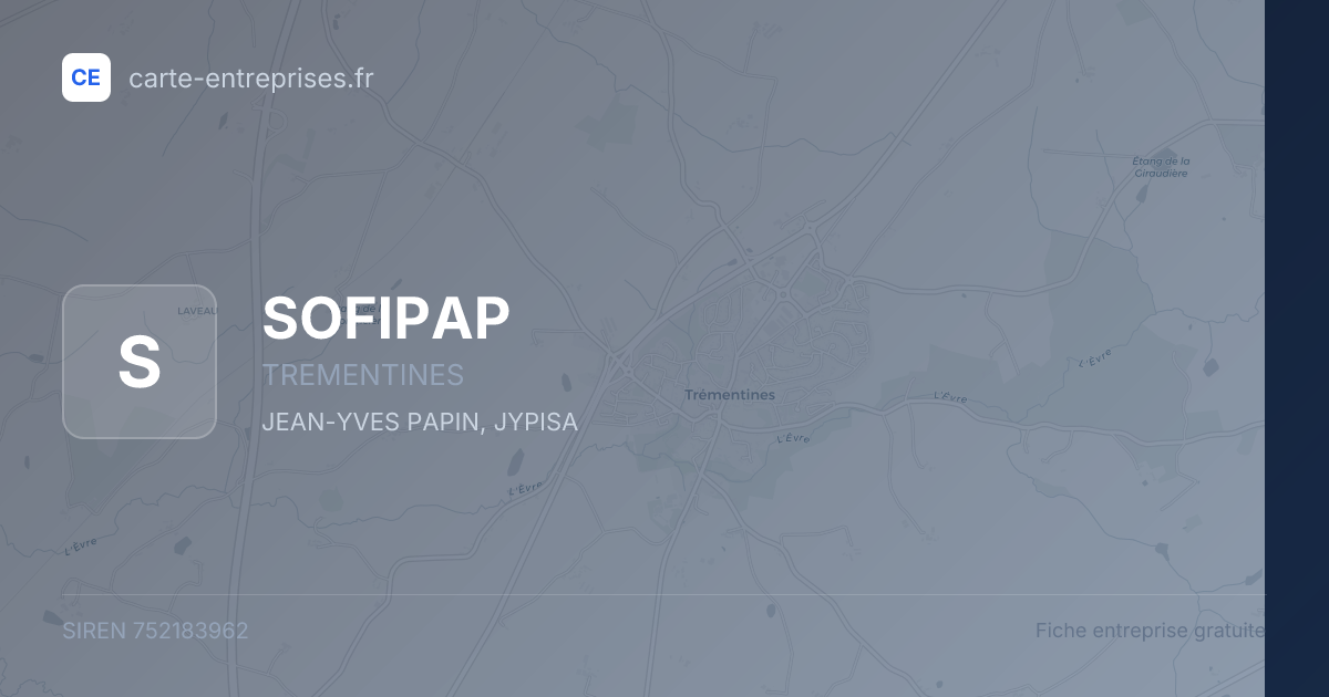SOFIPAP — 752183962 — fiche entreprise