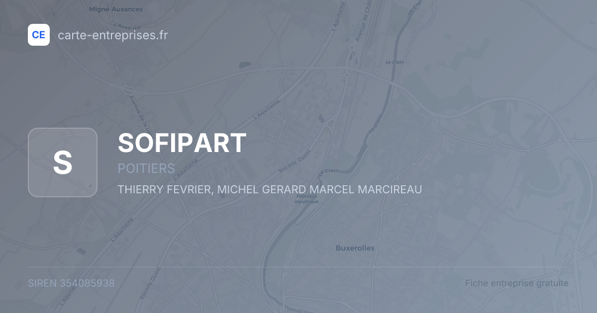 SOFIPART — 354085938 — fiche entreprise