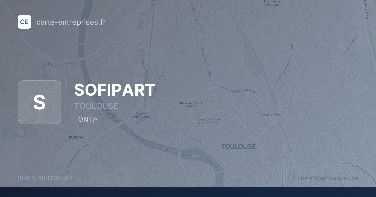 SOFIPART — 404238537 — fiche entreprise