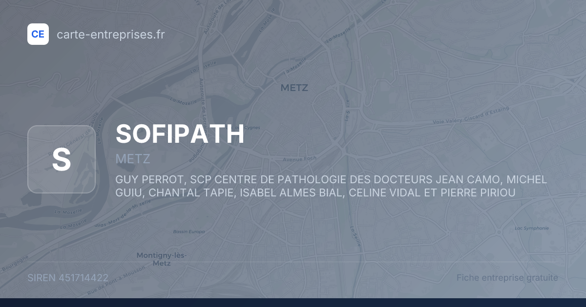 SOFIPATH — 451714422 — fiche entreprise