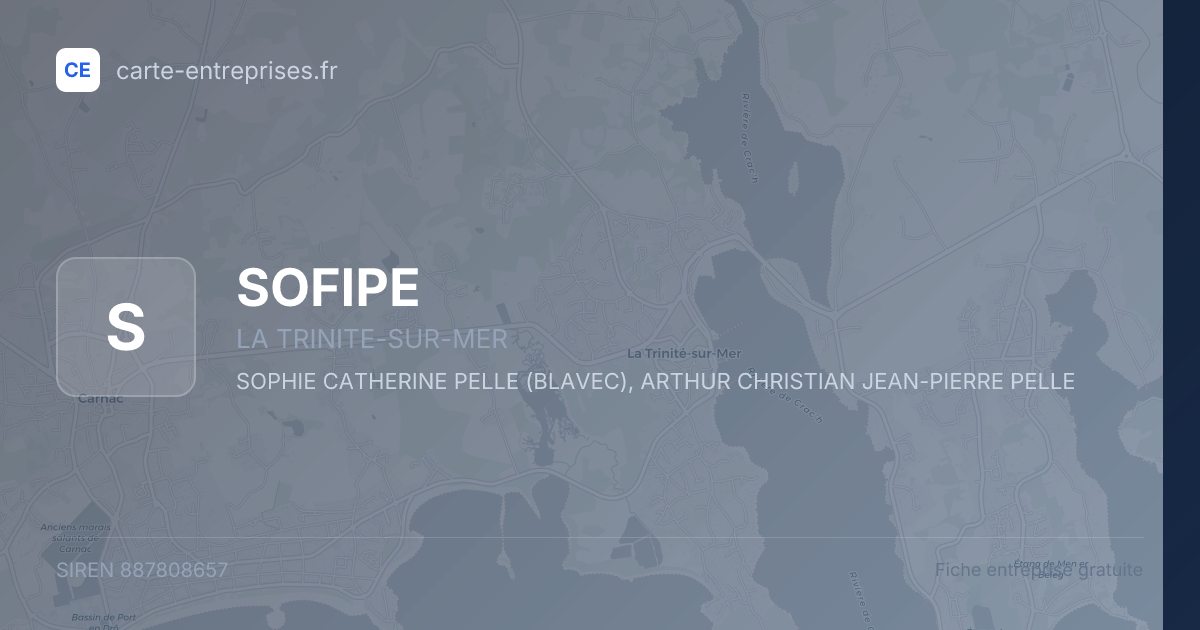 SOFIPE — 887808657 — fiche entreprise