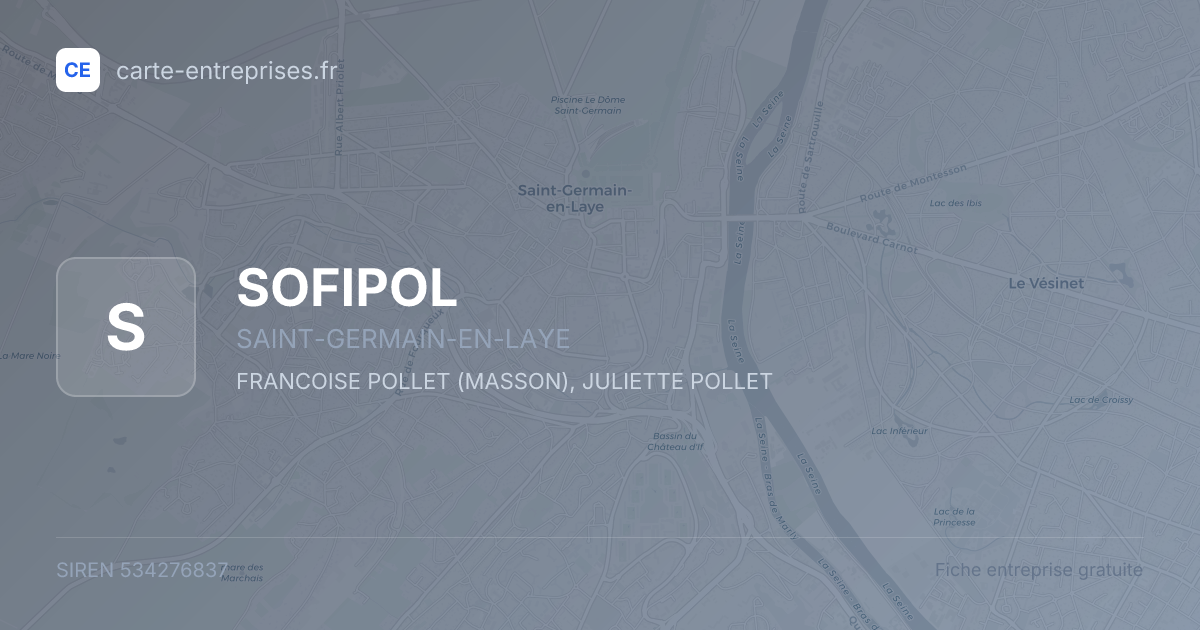 SOFIPOL — 534276837 — fiche entreprise