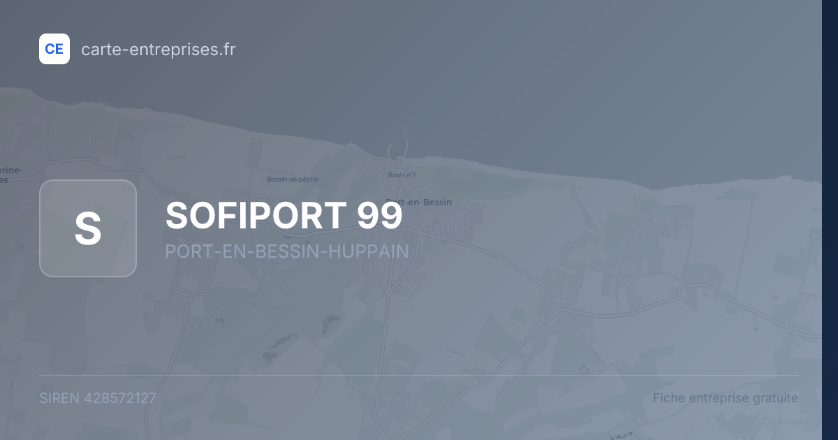 SOFIPORT 99 — 428572127 — fiche entreprise