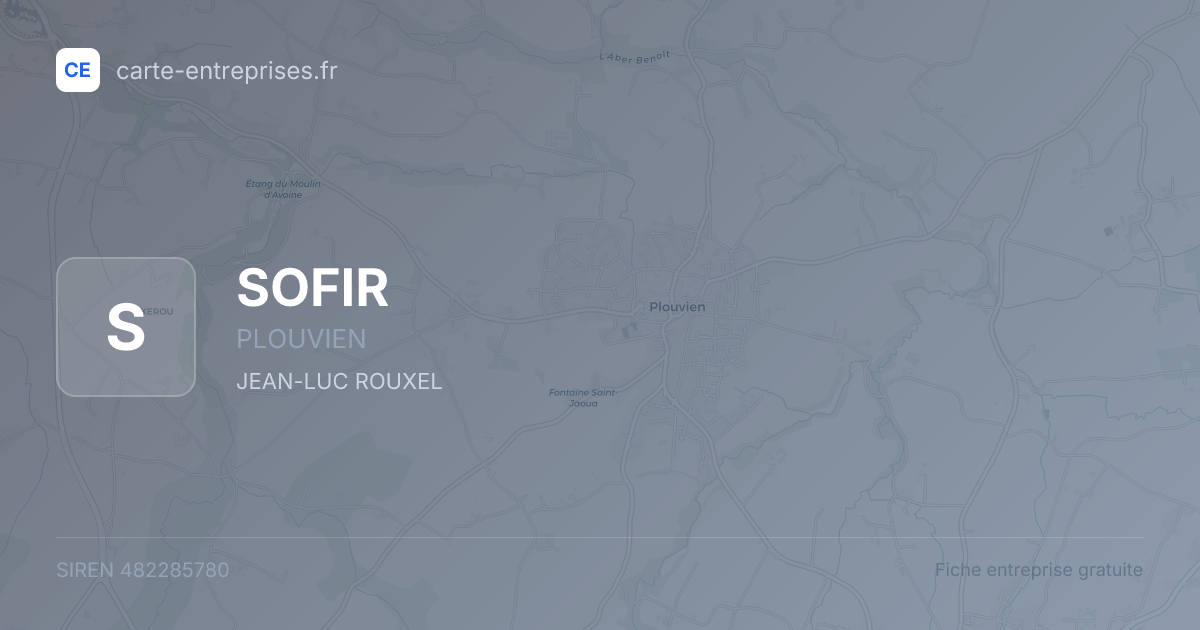 SOFIR — 482285780 — fiche entreprise
