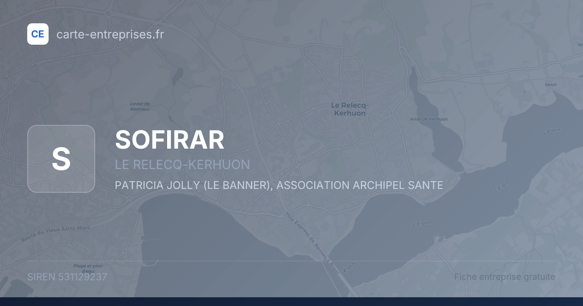 SOFIRAR — 531129237 — fiche entreprise