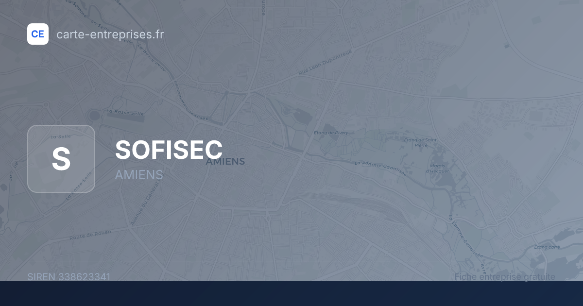 SOFISEC — 338623341 — fiche entreprise