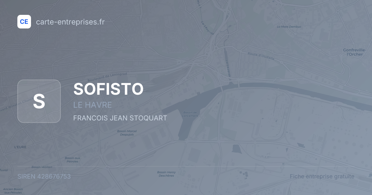 SOFISTO — 428676753 — fiche entreprise