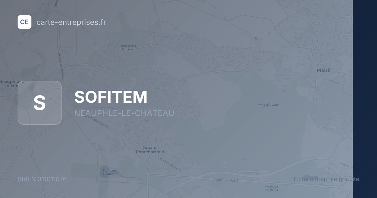SOFITEM — 311011076 — fiche entreprise