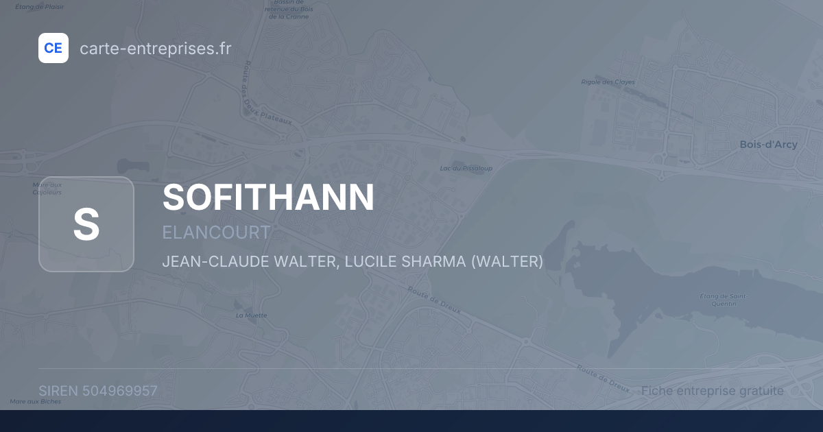 SOFITHANN — 504969957 — fiche entreprise