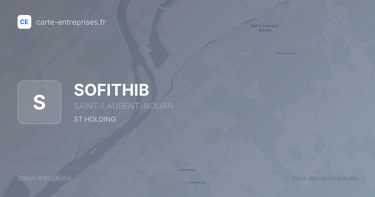 SOFITHIB — 918028564 — fiche entreprise