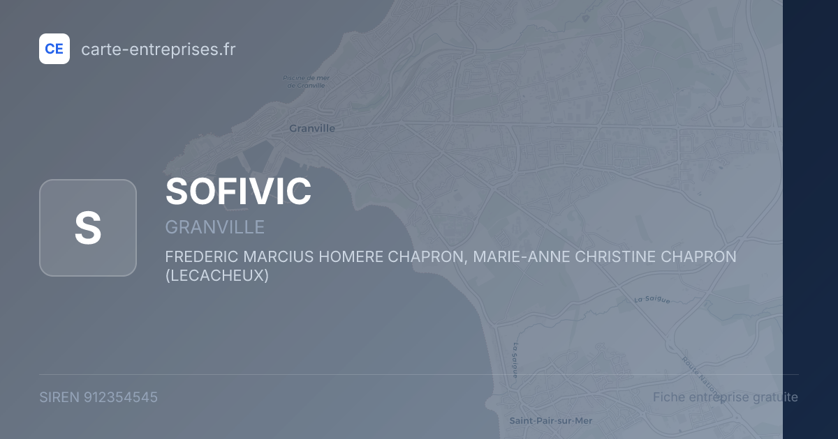 SOFIVIC — 912354545 — fiche entreprise