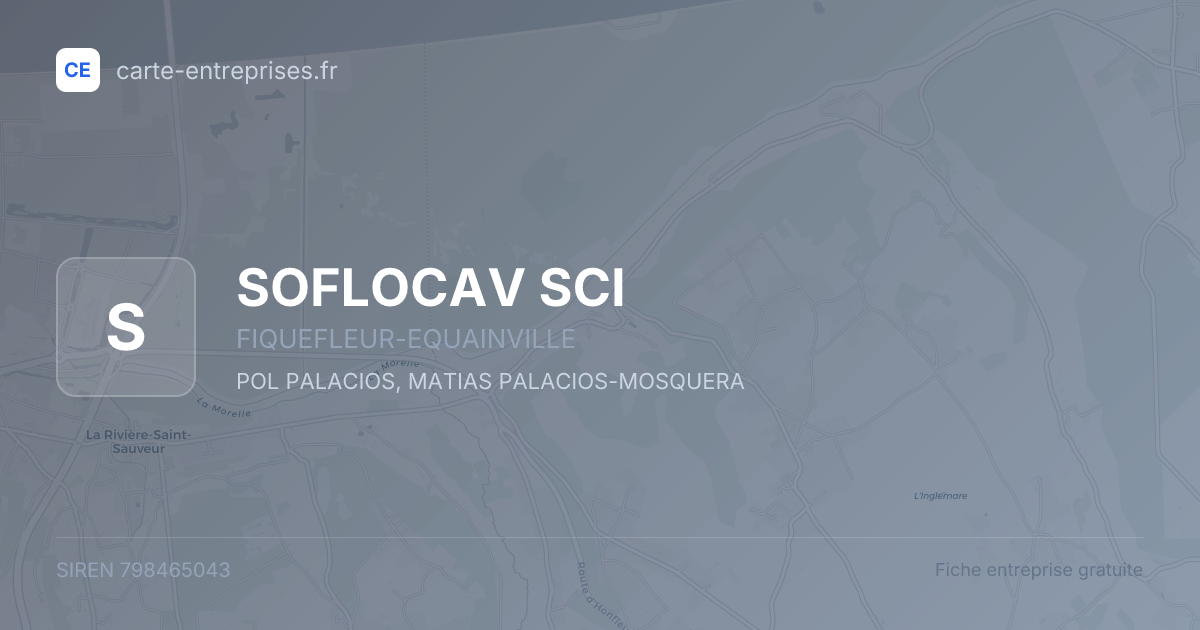 SOFLOCAV SCI — 798465043 — fiche entreprise