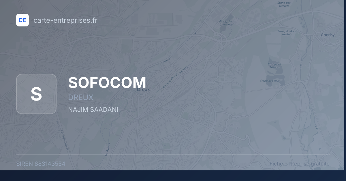 SOFOCOM — 883143554 — fiche entreprise