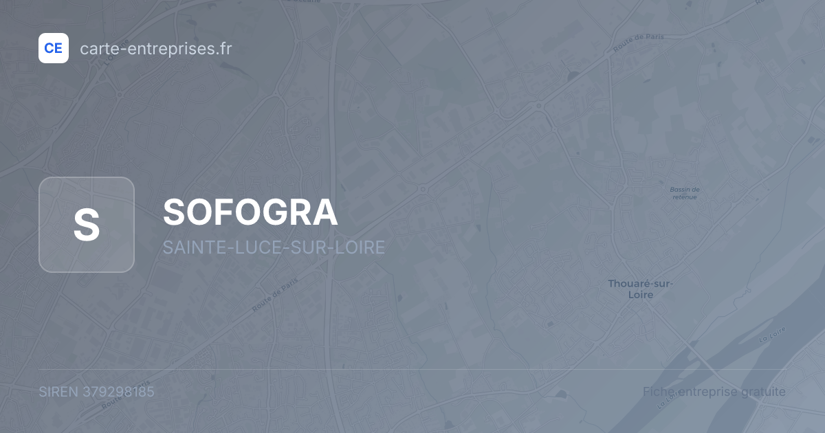 SOFOGRA — 379298185 — fiche entreprise