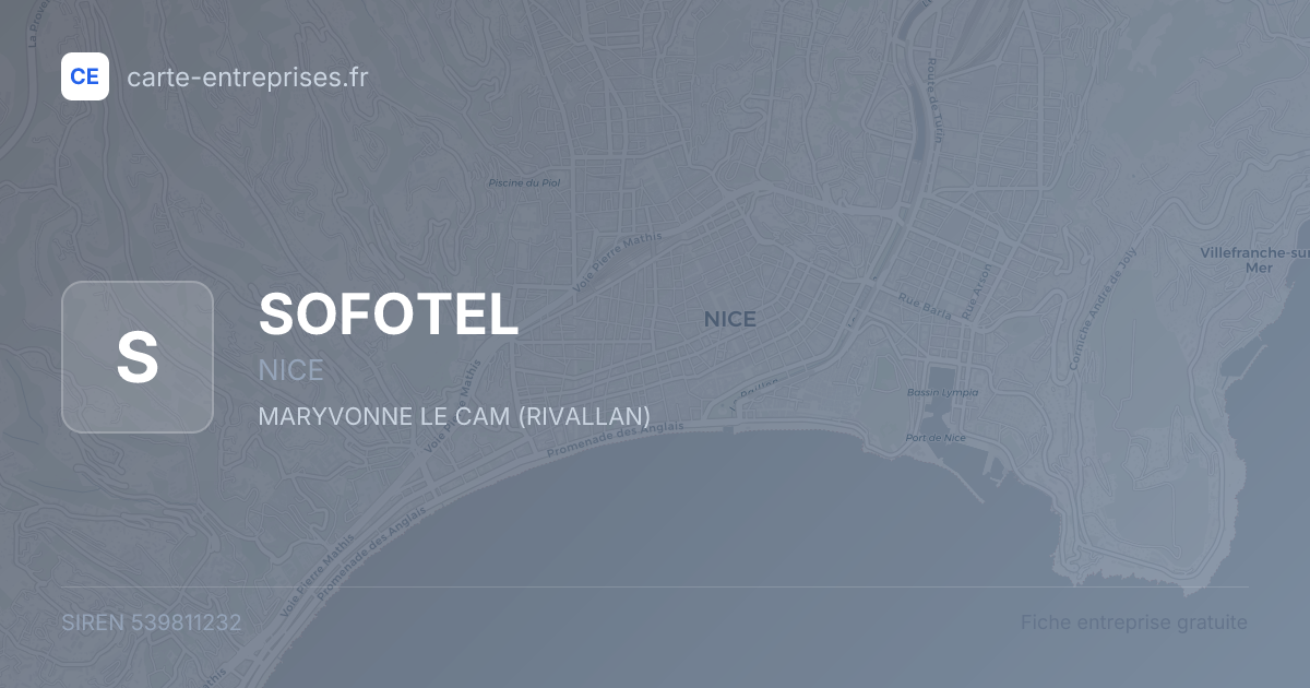 SOFOTEL — 539811232 — fiche entreprise