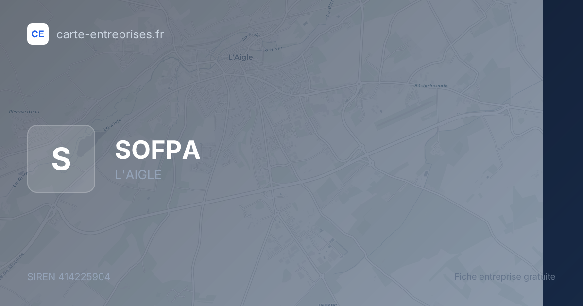 SOFPA — 414225904 — fiche entreprise