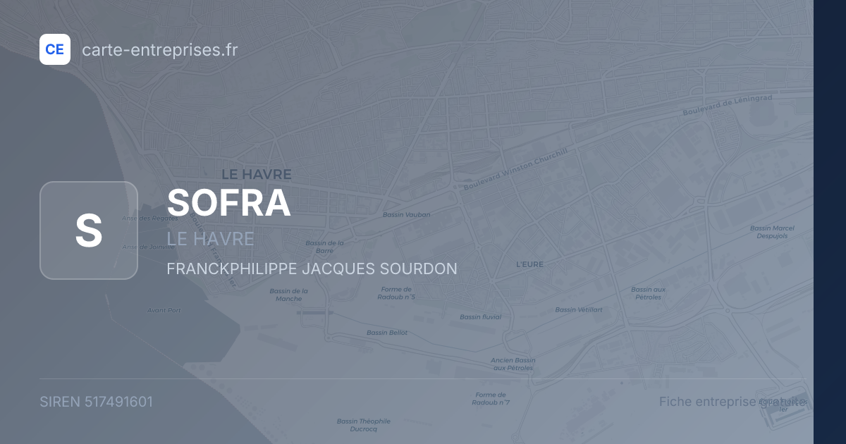 SOFRA — 517491601 — fiche entreprise