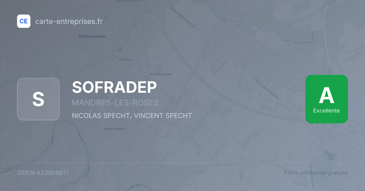 SOFRADEP — 433869617 — fiche entreprise