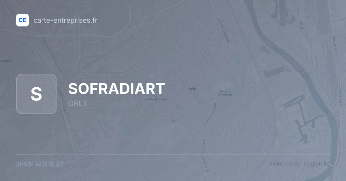 SOFRADIART — 321319139 — fiche entreprise