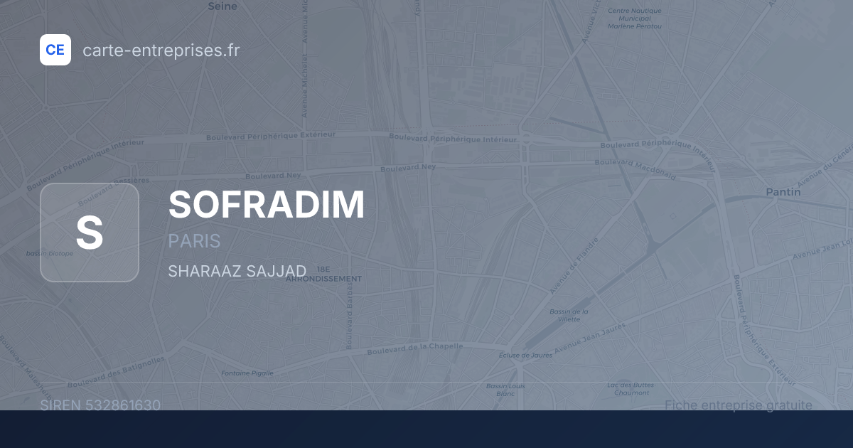 SOFRADIM — 532861630 — fiche entreprise