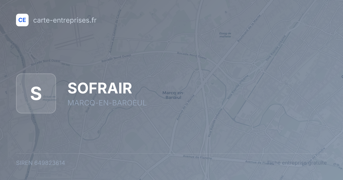 SOFRAIR — 649823614 — fiche entreprise