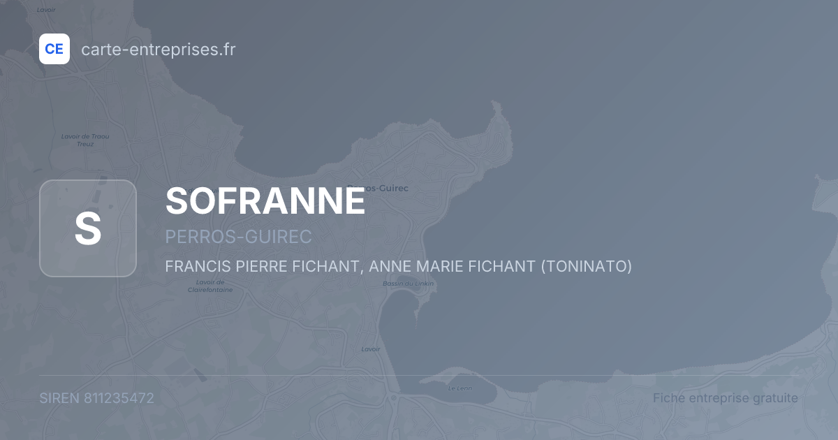 SOFRANNE — 811235472 — fiche entreprise