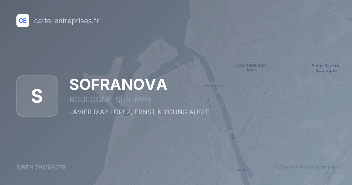 SOFRANOVA — 791768278 — fiche entreprise