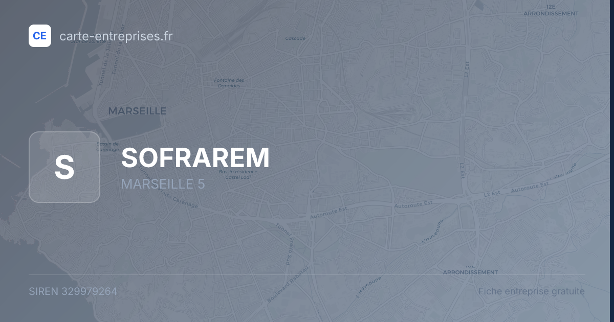 SOFRAREM — 329979264 — fiche entreprise