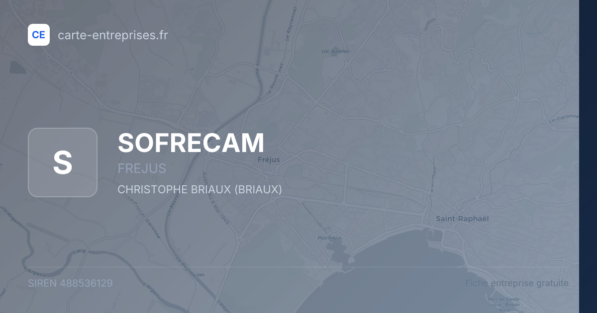 SOFRECAM — 488536129 — fiche entreprise
