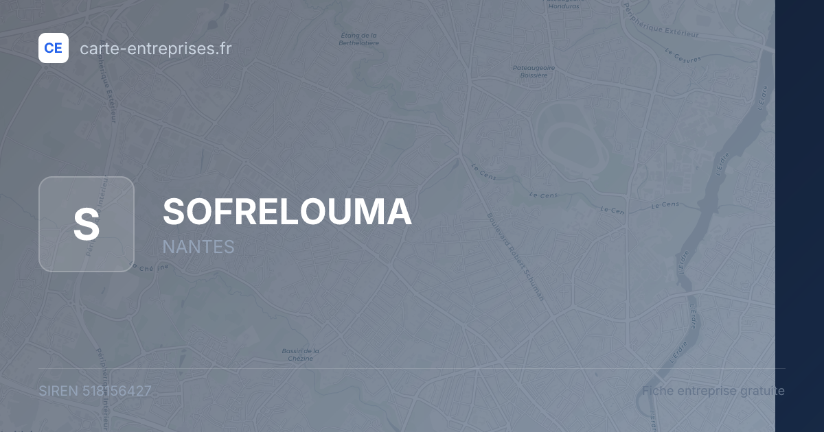 SOFRELOUMA — 518156427 — fiche entreprise