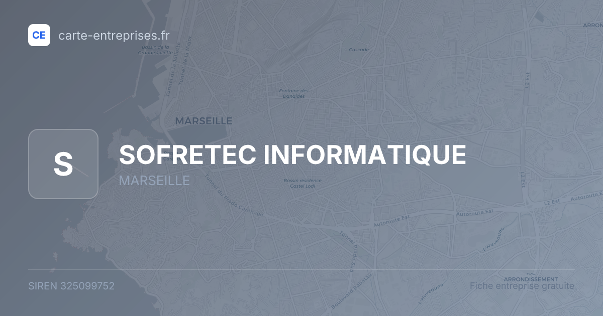 SOFRETEC INFORMATIQUE — 325099752 — fiche entreprise