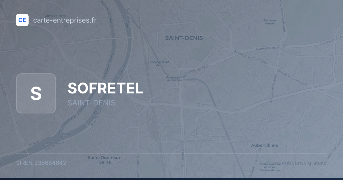 SOFRETEL — 338664642 — fiche entreprise