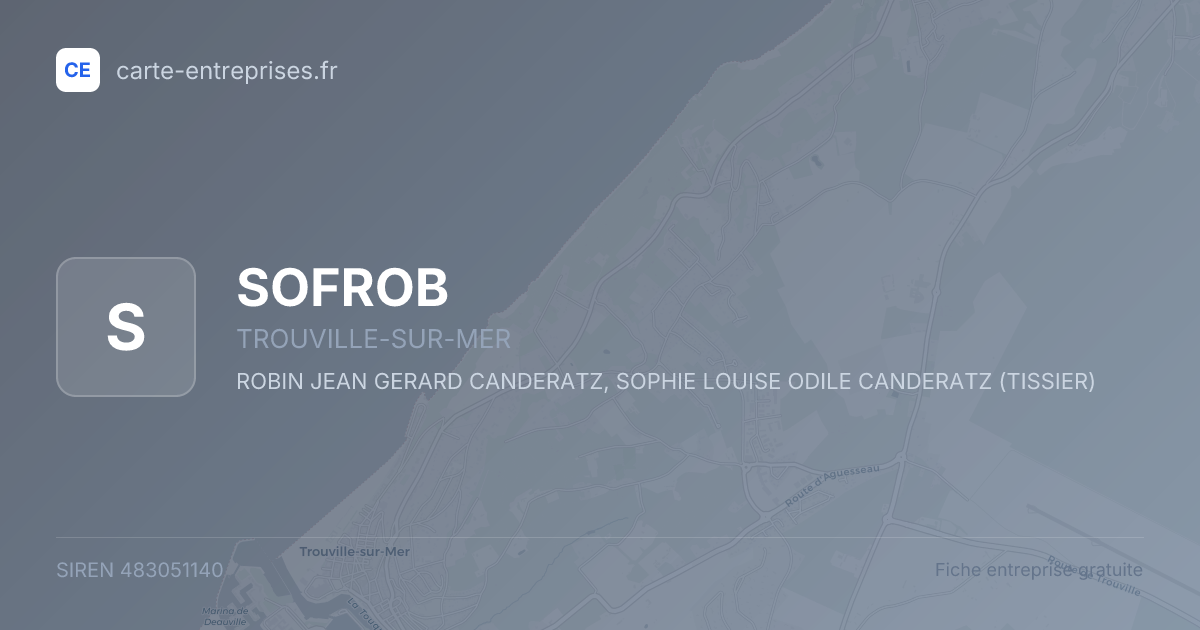 SOFROB — 483051140 — fiche entreprise