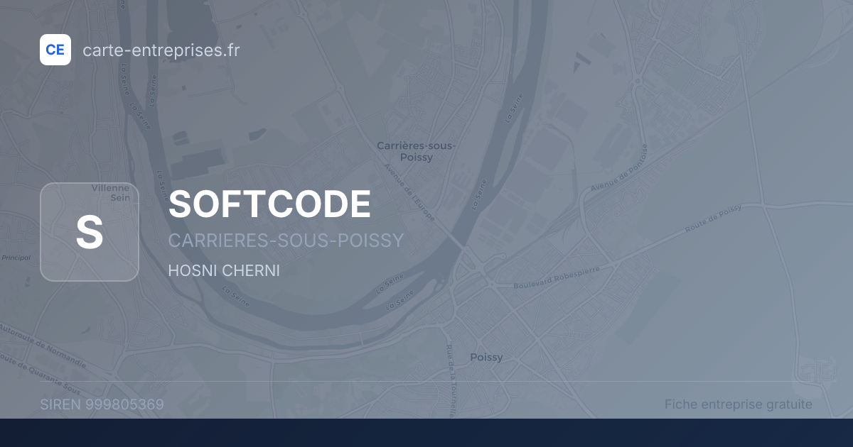 SOFTCODE — 999805369 — fiche entreprise