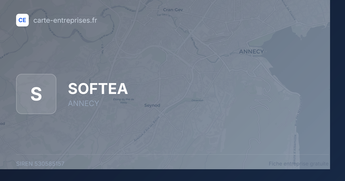 SOFTEA — 530585157 — fiche entreprise