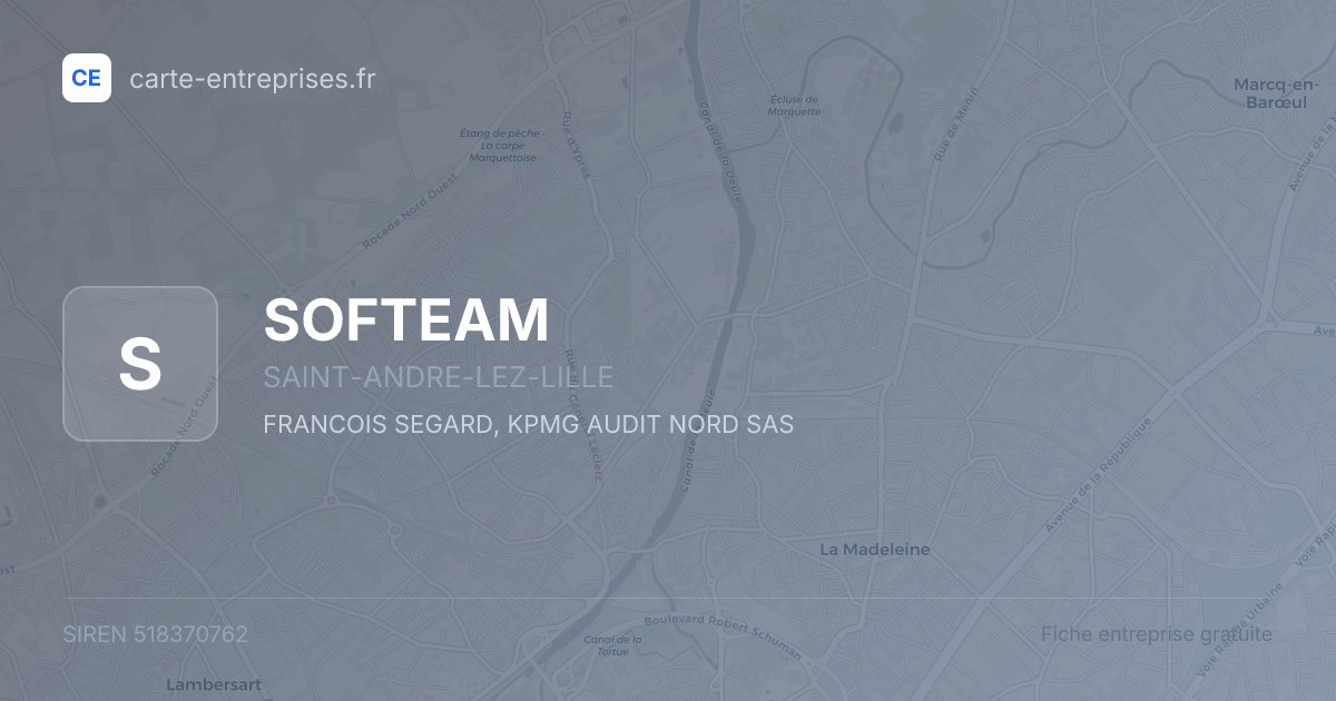 SOFTEAM — 518370762 — fiche entreprise