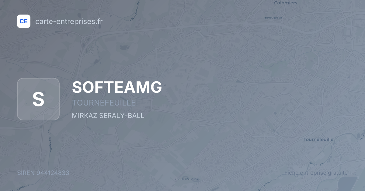 SOFTEAMG — 944124833 — fiche entreprise