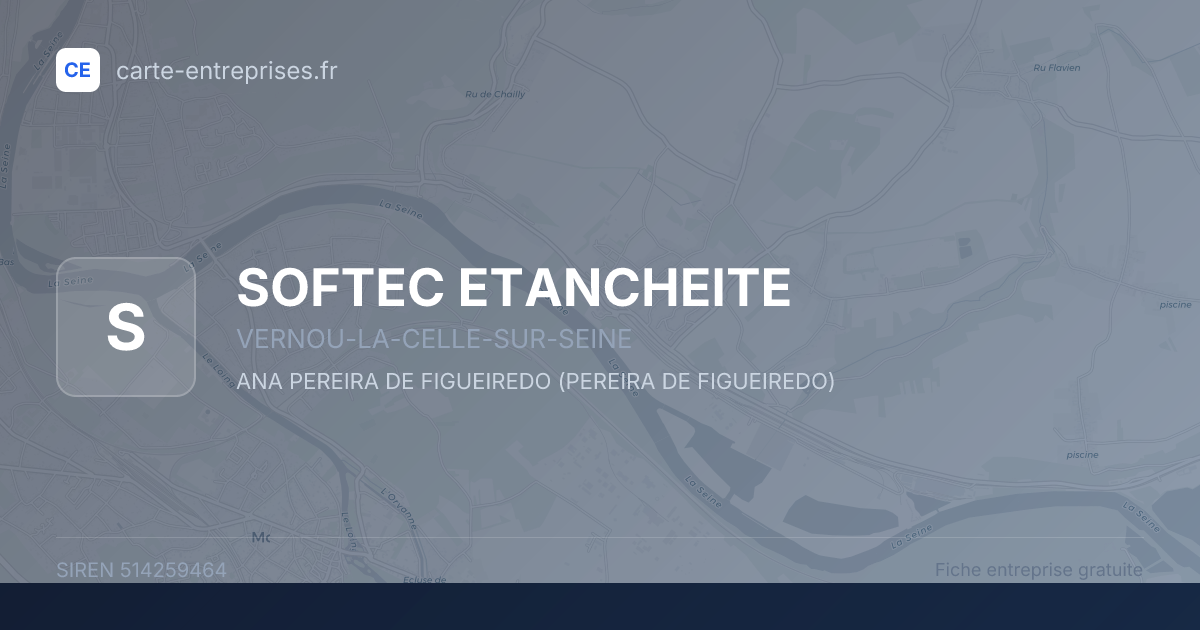 SOFTEC ETANCHEITE — 514259464 — fiche entreprise